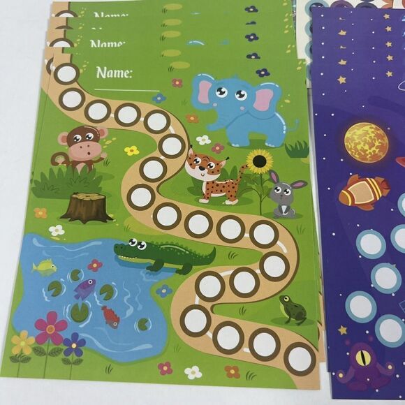 Behavior Reward Charts - 15 Charts, 400 Stickers - Motivate Responsibili… - Picture 2 of 6